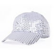 thumbnail image 1 of Wdgfv Sequins Baseball Cap Glitter Hat for Boy Girls Shiny Hop Hat, 1 of 2