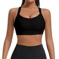 thumbnail image 1 of Wdgfv Sports Bra for Women High Support,Molded Cup High Impact Sports Bras with Sewn in Pads Grey XXL, 1 of 4