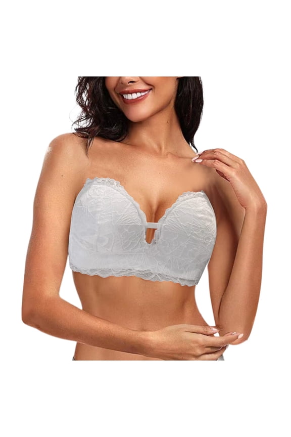 Strapless Off The Shoulder Push Up Bra for Women with Secure Non Design and Comfortable Lift