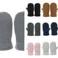 thumbnail image 1 of Wdgfv Toddler Winter Mittens Lined with Easy-on Baby Boy Girls Warm Gloves Outdoor 6-24 Months, 1 of 3