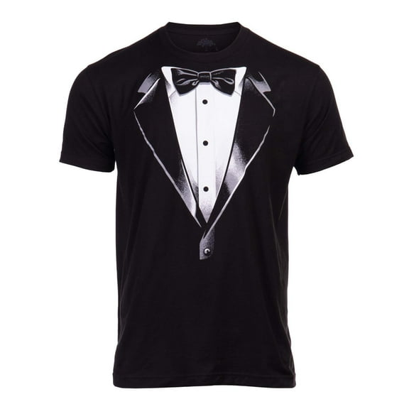 Wdgfv Tuxedo T-Shirt | Classic Party Humor Vintage Funny Tux Tee Joke Concert Festival Shirt for Men Women