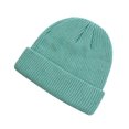 thumbnail image 1 of Wdgfv Unisex Winter Knit Hat With Ear Thermal Lined Warm Cap For Cold Weather Outdoor Activities Green1 One Size, 1 of 3