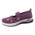 thumbnail image 1 of Wdgfv Walking Shoes for Women, Woven Orthopedic Breathable Soft Sneaker Non- Arch Support Anti-Skid On Wide & Bulky Sports Shoes, 1 of 7
