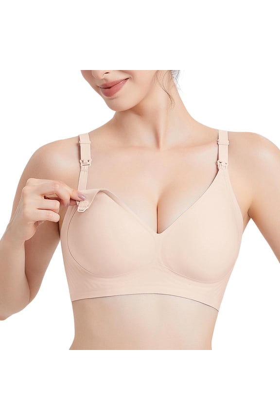 Wireless Backless Bra for Women Seamless Comfort with Convertible Transparent Shoulder Straps