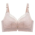 thumbnail image 1 of Wdgfv Women Bra Floral Lace Bralette Padded Breathable Racerback Lace Bra White M, 1 of 4