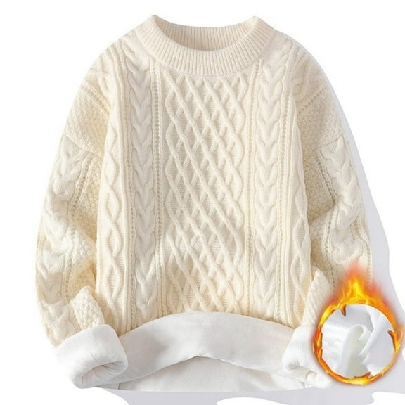 Wdgfv Women's Holiday Fair Isle Wool Blend Pullover Sweater Women's Pullover Sweater High Neck Winter Warm Loose Fit Unisex Soft Knit Casual