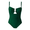 thumbnail image 1 of Wdgfv Women's Long Sleeve Monkini Swimsuit for Surfing Beach Holiday and Pool Swimwear, 1 of 4