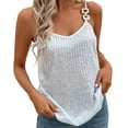 thumbnail image 1 of Wdgfv Women's Sequin Tank Tops V Neck Sparkly Tops Sleeveless Glitter Vest Party Outfits, 1 of 4
