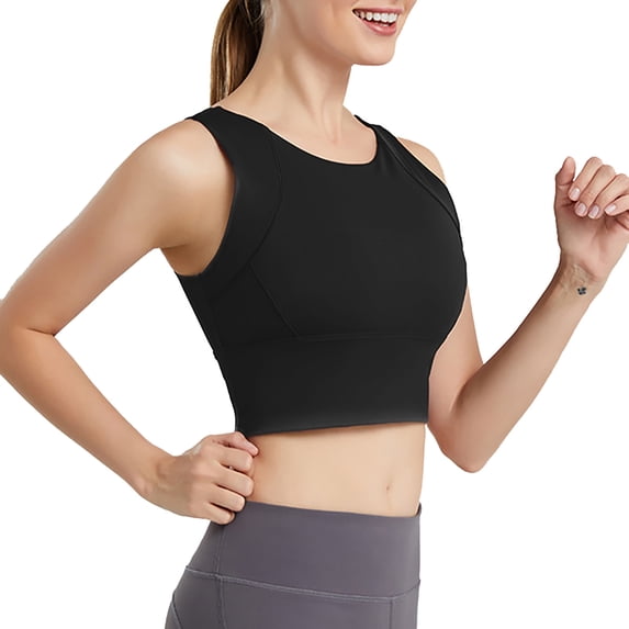 Wdgfv Women's Y-Back Sports Bra with Removable Pads Racerback Design Thin Spaghetti Straps for Workout and Yoga