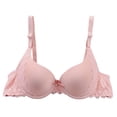 thumbnail image 1 of Wdgfv Womens Push Up Bra Underwire Basic Everyday Classic Soft Padded Smooth Bras Beige 80, 1 of 9