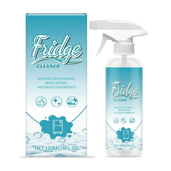 Wdhugt 120Ml Fridge Cleaner For Removes Odors And Cleans Stains For Home Refrigerator Care Made Of Plastic Material Effective For Refrigerator Maintenance Fridge Cleaner