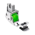 thumbnail image 1 of Wdhugt Adjustable Rolled Hemmer Presser Foot For Sewing Machine Made Of Metal Material Multi Function For Invisible Zipper And Hemming Tool Green, 1 of 5