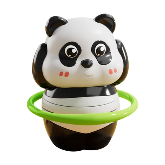 Wdhugt Adorable Wind Up Panda Toy For Decoration Set Of 1 Piece In Style B Made From Plastic Material For Lover Gift And Home Use Charming Wind Up Toy B