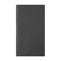 Wdhugt Black Grid Notebook Thick Paper Notepad 7.09X3.94 Inches For Writing And Note Taking Black