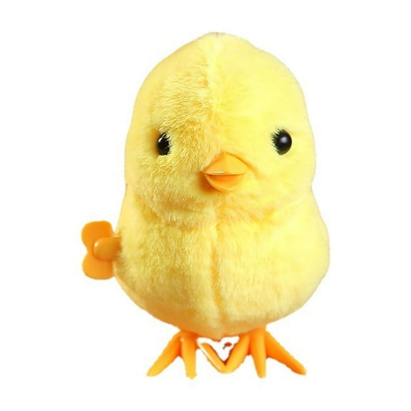 Wdhugt Bouncing Chick Wind Up Toy Walking And Jumping Mechanical Toy For Kids Boys And Girls Fun Animated Animal Toy Cotton Material