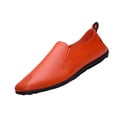thumbnail image 1 of Wdhugt Casual Loafers For Men With Soft Sole Pu Leather Spring Summer Shoes Size 6.5 Us Foot Length 9.84 Inches, 1 of 9