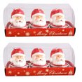 thumbnail image 1 of Wdhugt Christmas Candles 2 Pieces Christmas Tealight Candles Handmade Delicate Santas Snowman Acorn Tree Candles for Christmas Home Decoration Gifts for Home Party Decoration, 1 of 3