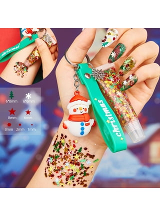 Glitter wand keychain sales