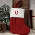 thumbnail image 1 of Wdhugt Christmas Stockings with Initials,7 Inches Large Knit Embroidered Letter Red White Christmas Stocking,Monogram Christmas Stocking for Famliy Holiday and Xmas Tree Fireplace (Letter O), 1 of 2