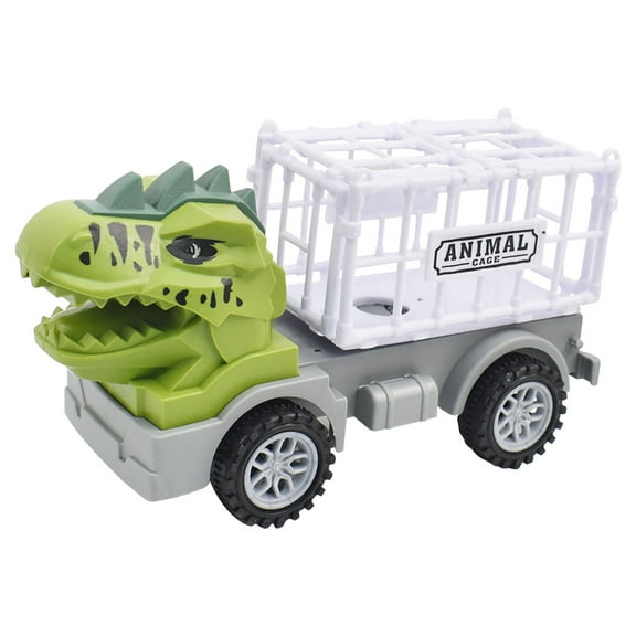 Wdhugt Dinosaur Engineering Vehicle Toy Excavator Model Car B Version For Boys And Girls No Batteries Inertia Friction Powered Plastic B