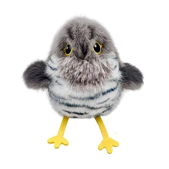 Wdhugt Flapping Chirping Bird Toy For Cats Self Entertaining Automatic Teaser Stick With Simulation Bird For Indoor Play Style A As Shown Cotton as show