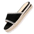 thumbnail image 1 of Wdhugt Flat Shoes For Women Round Toe Breathable Mesh Material Comfortable Casual Style Versatile Design Us Size 5.5 Foot Length 9.06 Inches, 1 of 9