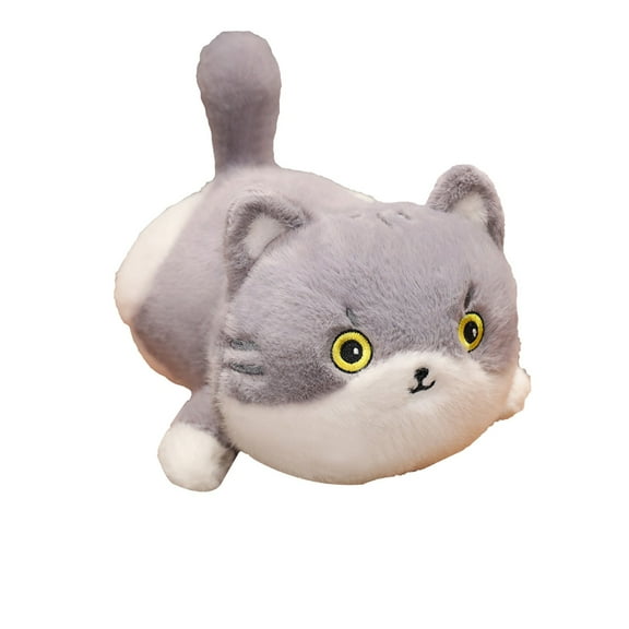 Wdhugt Gray Animals Plush Doll Corgi Stuffed Toy For Kids Sleep Pillow Gift 10 Inches Soft And Cuddly Polyester Grey