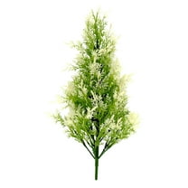 Wdhugt Green Fake Plants Artificial Cedar Trees For Home Desk Room Office Outdoor Decorations Christmas Tree Ornaments Plastic In Green Green