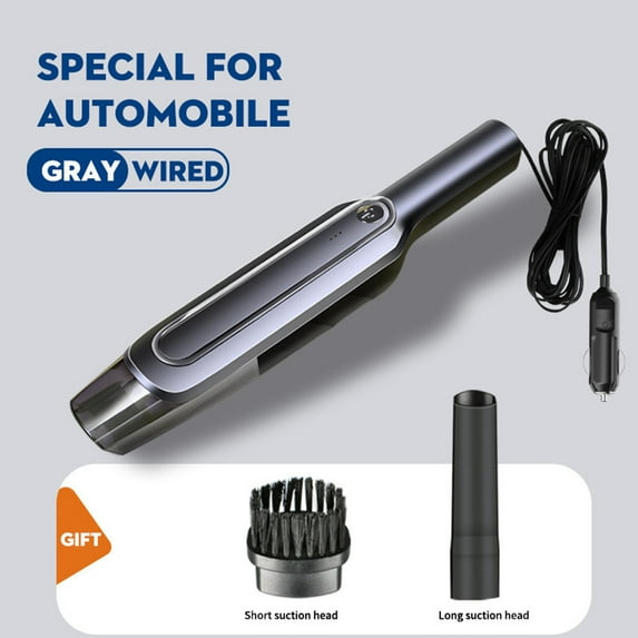 Wdhugt Handheld Car Vacuum Cleaner 9000Pa Vacuum Cleaner And Air Duster 120W High Power Wet And Dry Handheld Car Vacuum Cleaner With Multi-Nozzles Car Detailing Vacuum for Car Home Office Pet