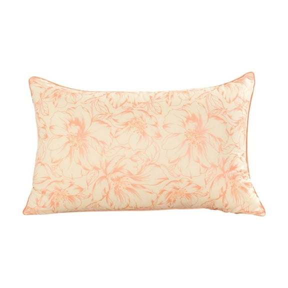 Wdhugt Hotel Grade Down Core Pillow Soft Supportive For Back And Stomach Sleepers Friendly Fabric High Resilience Yellow Color Cotton Material Yellow