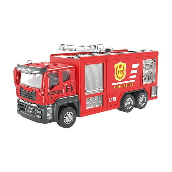 Wdhugt Inertial Engineering Vehicle C Alloy Toy For Boys Excavator Mixer Truck Crane Alloy Multicolor 6.3X2.56X1.97 Inches C