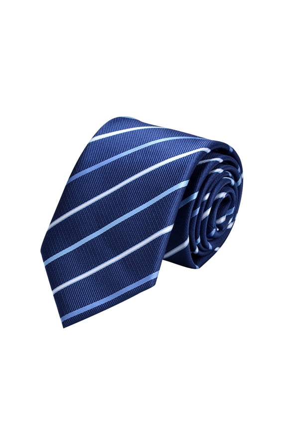 Mens Handmade Business Tie With High-Grade Polyester Jacquard Material Free Size Length 57 Inches Width 3.15 Inches In Navy Navy