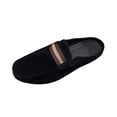 thumbnail image 1 of Wdhugt Mens Loafers Black Slip On Dress Shoes Casual Comfortable Breathable Plus Size Shoes For Men Moccasins Driving Pu Size 6, 1 of 9