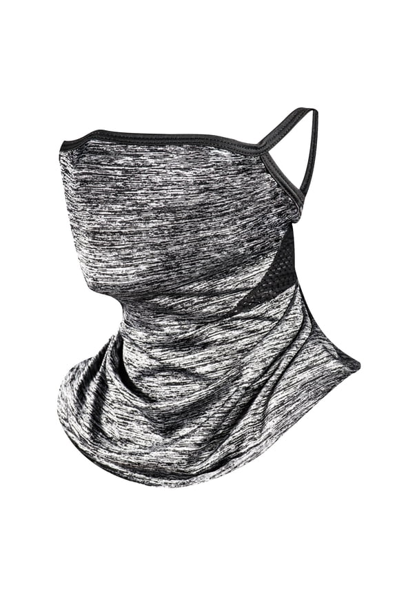 Mens Outdoor Cycling Face Mask For Windproof And Cold Protection Sports Skiing Head Cover Nylon Material One Size In Gray Gray
