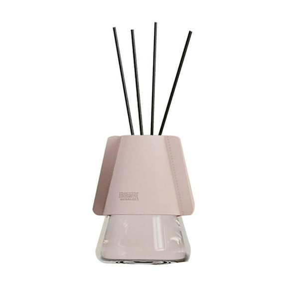 Wdhugt Rattan Reed Diffuser For Car And Home With 130Ml Capacity Made Of Glass Material Provides Long Lasting Fragrance And Odor Elimination D
