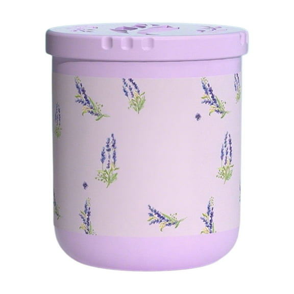 Wdhugt Solid Air Freshener Plastic Purple 3.3X2.8X2.5 Inches Lavender Scent Bathroom Odor Control For Toilet Closet Shoe Storage Bedroom Freshener 1-Unit Purple