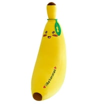 Wdhugt Style A Soft Banana Plush Pillow Long Stuffed Toy For Kids Sleeping Buddy Cute Fruit Doll Cotton And Down Material A