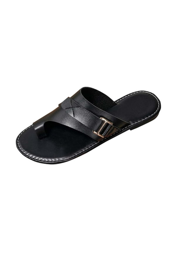 Women'S Slide Sandals Open Toe Woven Style Summer Beach Comfort Soft Sole Rubber Outsole Us Size 8