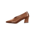 thumbnail image 1 of Wdhugt Womens Chunky Heel Ankle Strap Heels Pointed Toe Casual Pu Us Size 5.5 Foot Length 9.06 Inches, 1 of 8
