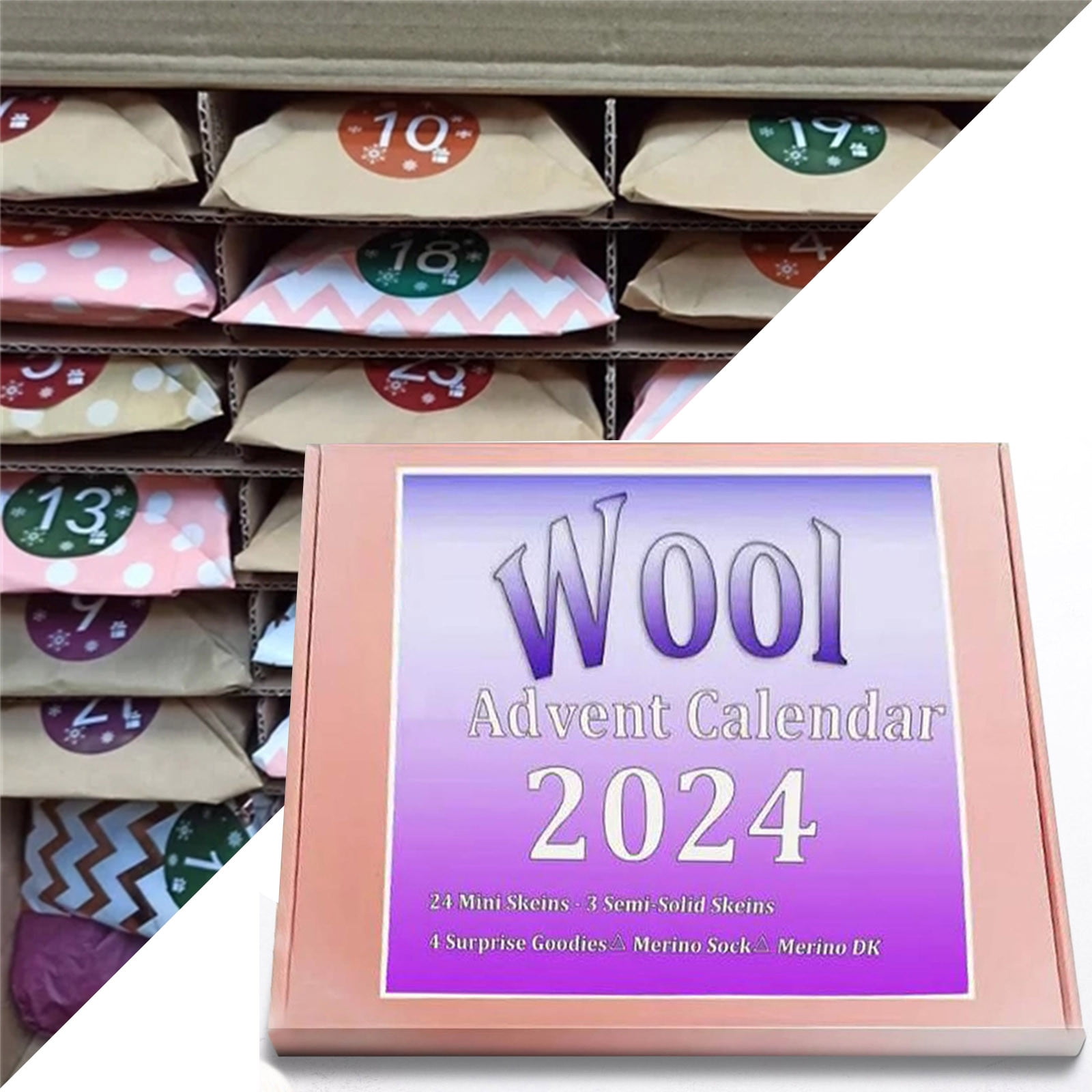 Wdhugt Wool Advent Calendar 2024, Yule & Yarn Advent Calendar 2024