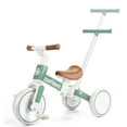 thumbnail image 1 of Wdmiya 5 in 1 Toddler Tricycles for 1-3 Years Old Kids, Toddler Bike Kids Trike with Removable Pedals and Steering Push Handle, for Balance Training, Birthday Gift & Toys for Boy & Girl, Green, 1 of 6