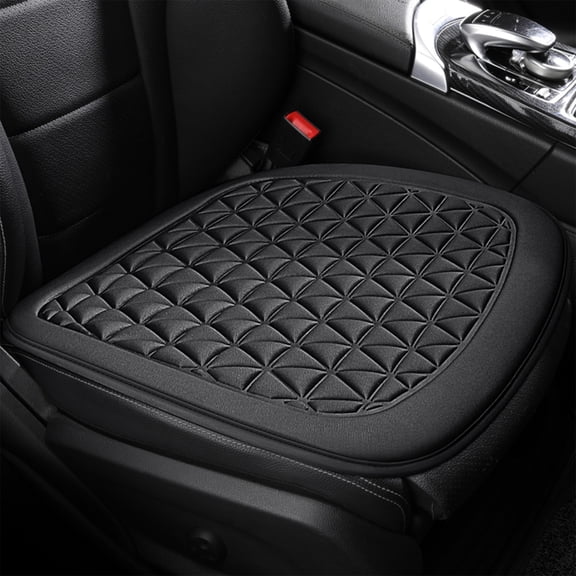 Wdoxmx Car Seat Cushion, Comfort Memory Foam Driver Seat Cushion Improve Driving View, Sciatica and Lower Back Pain Relief, Thick Seat Cushions for Car Home Office Chair, Wheelchair