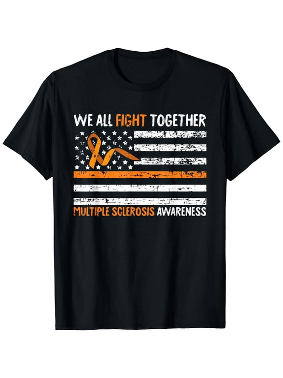 We All Fight Together Multiple Sclerosis Awareness MS Gifts T-Shirt
