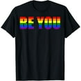 thumbnail image 1 of We Are All Human Flag LGBT Gay Pride Month Queer T-Shirt5, 1 of 3