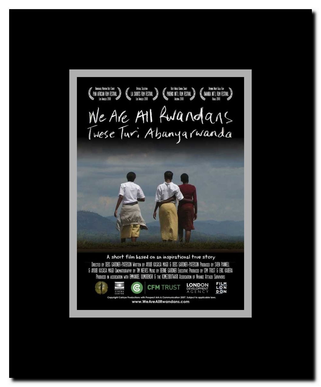 We Are All Rwandans Framed Movie Poster