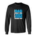 thumbnail image 1 of We Are Awesome Thank You Sarcastic Humor Novelty Men's Long Sleeve Shirts, 1 of 3