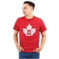 thumbnail image 1 of We Are Canada Slogan Maple Leaf Men's Graphic T Shirt Tees Brisco Brands S, 1 of 6