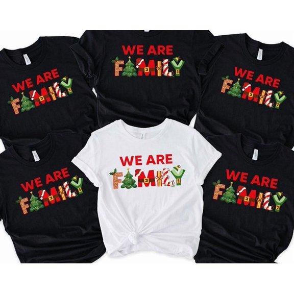 We Are Family Tshirt: Group Shirt, T Shirt, Party , Vacation Shirt - CC117