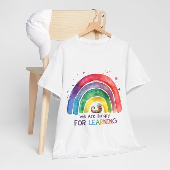We Are Hungry For Learning Shirt, Back To School Gift Shirt ID-0624-HAU4