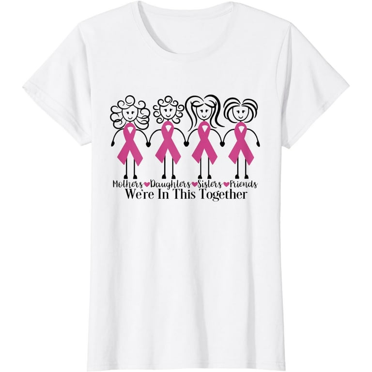 We Are In Together Family Friends Breast Cancer Awareness T-Shirt We Are In Together Family Friends Breast Cancer Awareness T-Shirt
